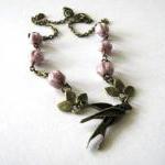 Swallow necklace jewelry wi..
