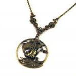 Sailboat necklace jewelry w..