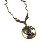 Sailboat necklace jewelry w..