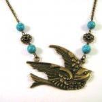 Swallow necklace jewelry wi..