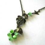 Grape necklace jewelry with..